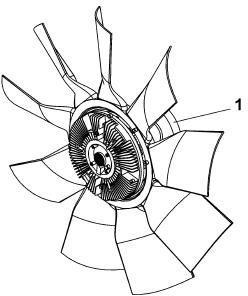 Крыльчатка вентилятора с гидромуфтой (самосвал, тягач) DongFeng   1308060-T0500 - Страница из каталога