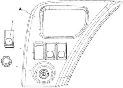 Клавиша-выключатель передних противотуманных фар Dong Feng (самосвал, тягач) 3750030-C0100 - Страница из каталога