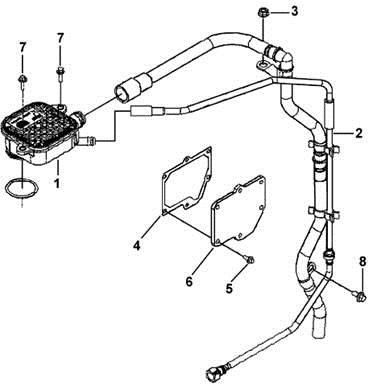 Прокладка системы вентиляции блока цилиндров 3970886 - Страница из каталога