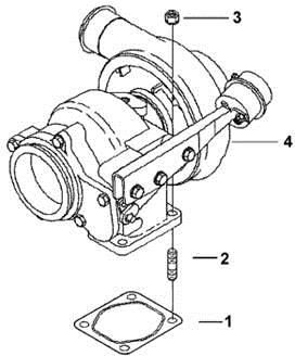 Прокладка турбокомпрессора Cummins 6L, ISL, QSL 3901356 - Страница из каталога